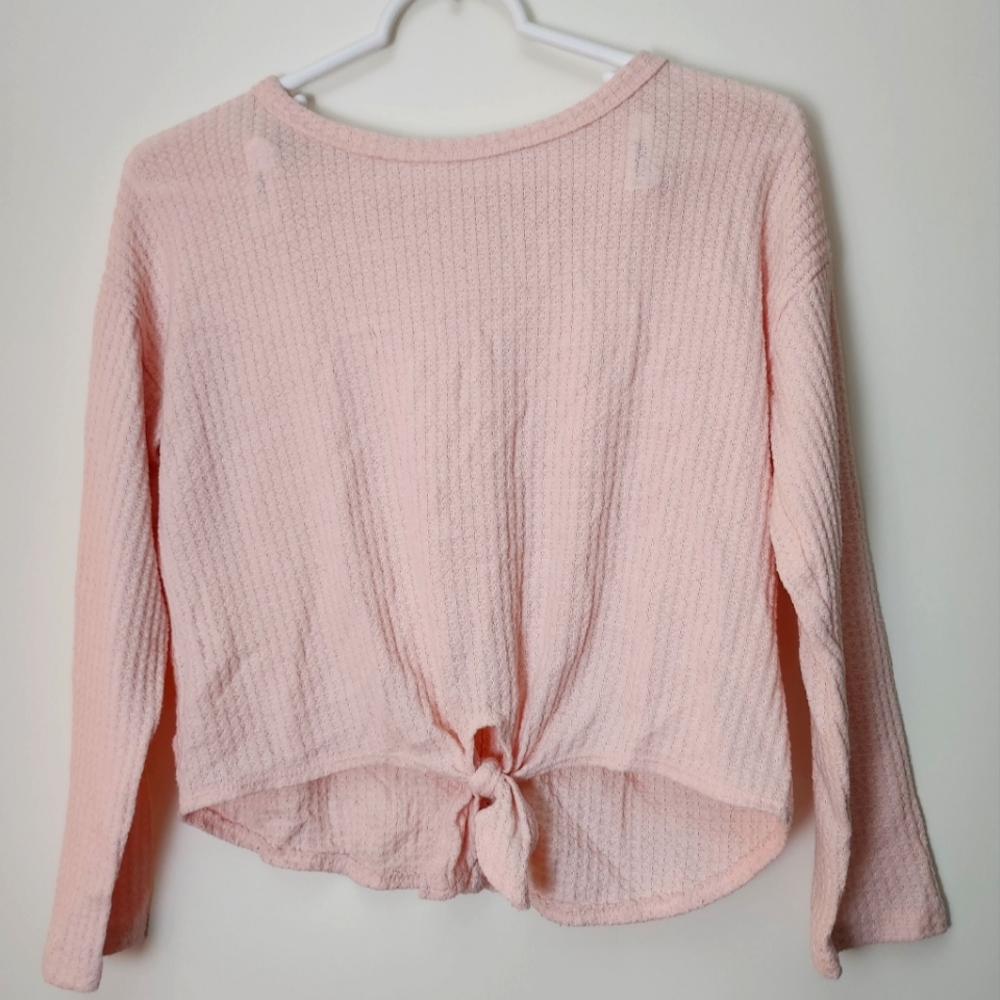Baby pink sweater/knit top (kids 10/12)